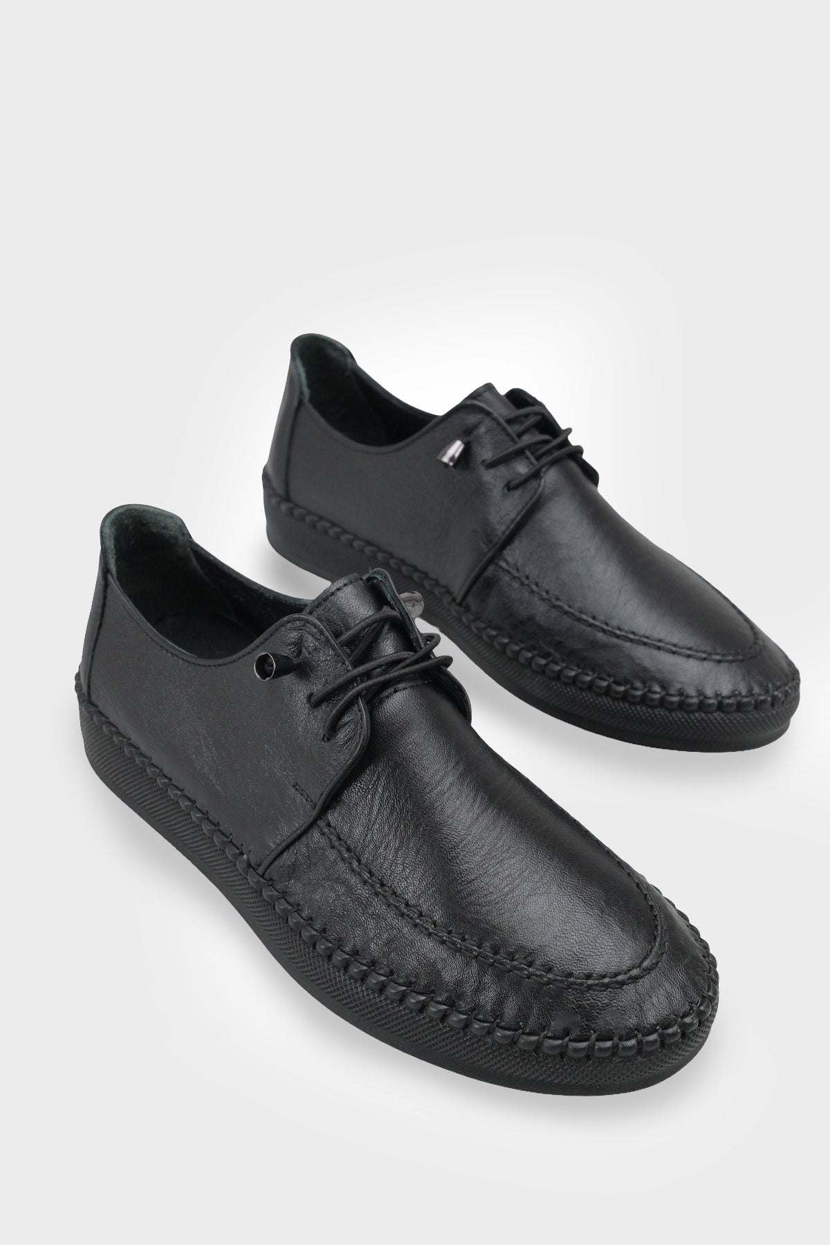 Michele Hakiki Deri Soft Konfor Tabanlı Kadın Sneaker