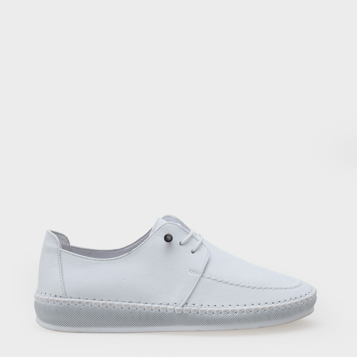Michele Hakiki Deri Soft Konfor Tabanlı Kadın Sneaker
