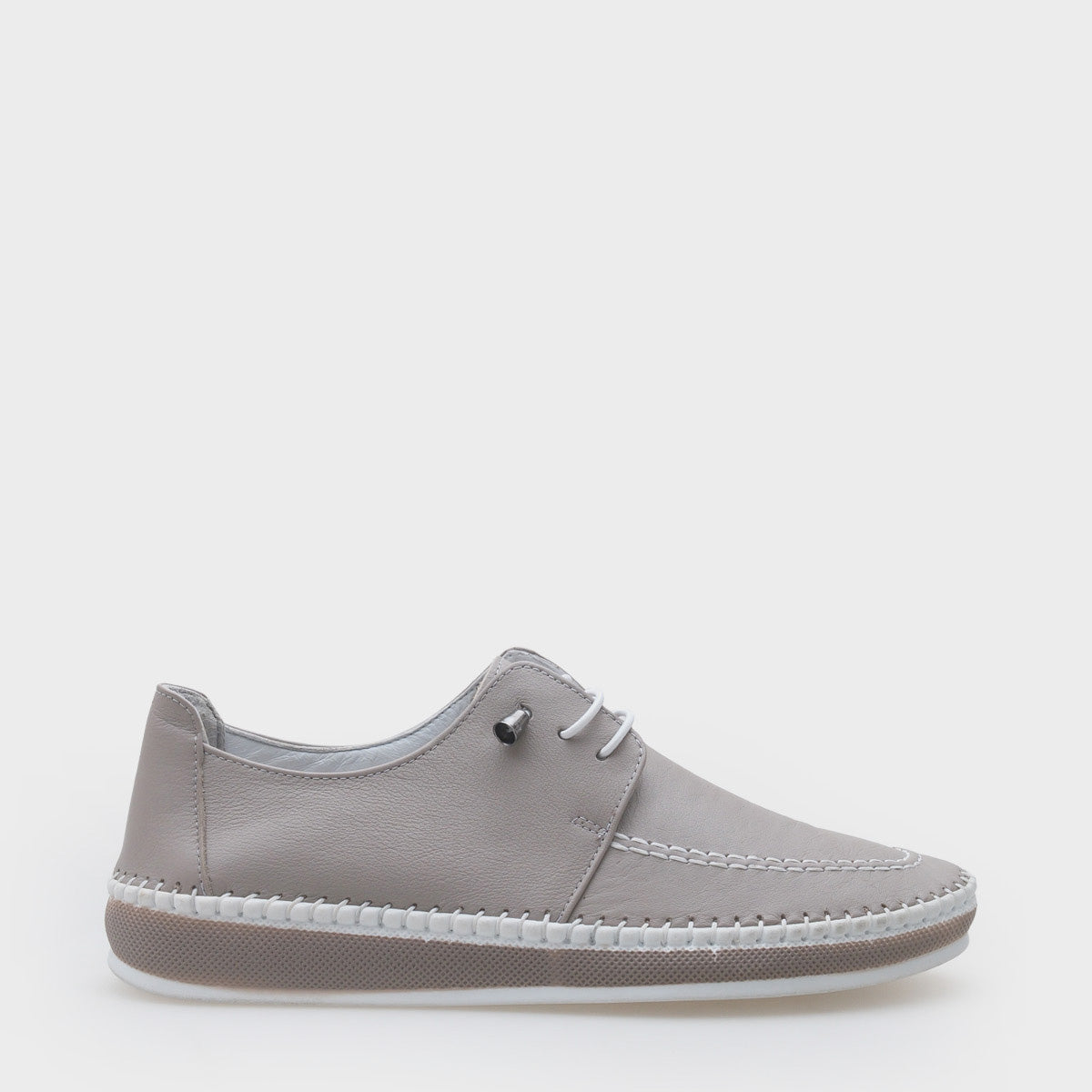 Michele Hakiki Deri Soft Konfor Tabanlı Kadın Sneaker