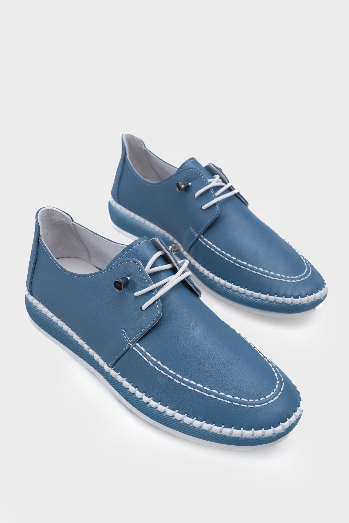 Michele Hakiki Deri Soft Konfor Tabanlı Kadın Sneaker