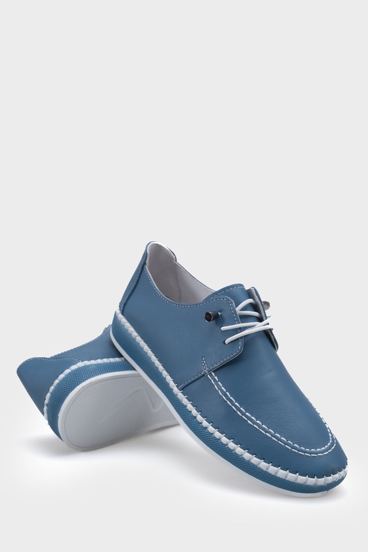 Michele Hakiki Deri Soft Konfor Tabanlı Kadın Sneaker