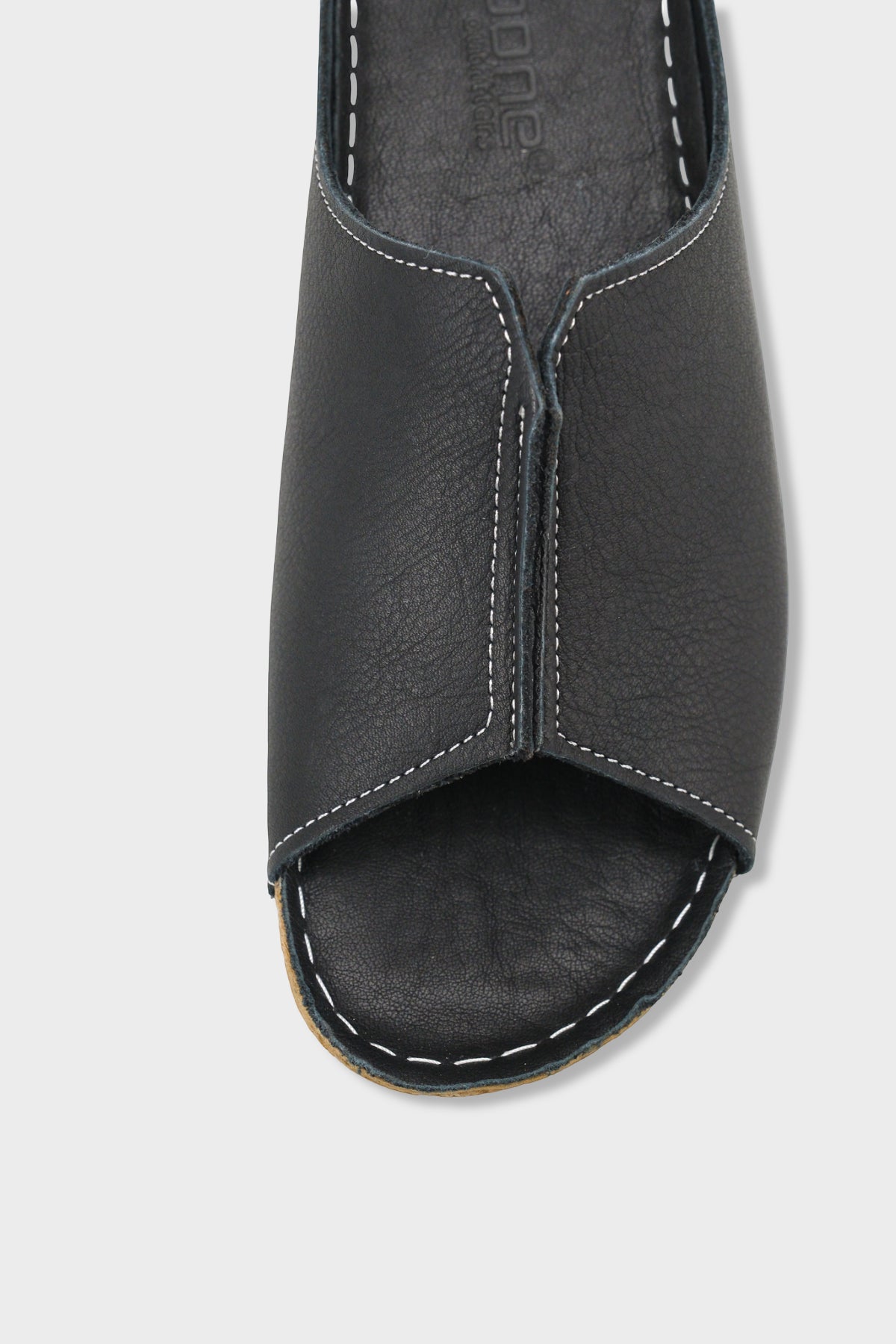 Marielle Hakiki Deri Soft Konfor Kadın Terlik