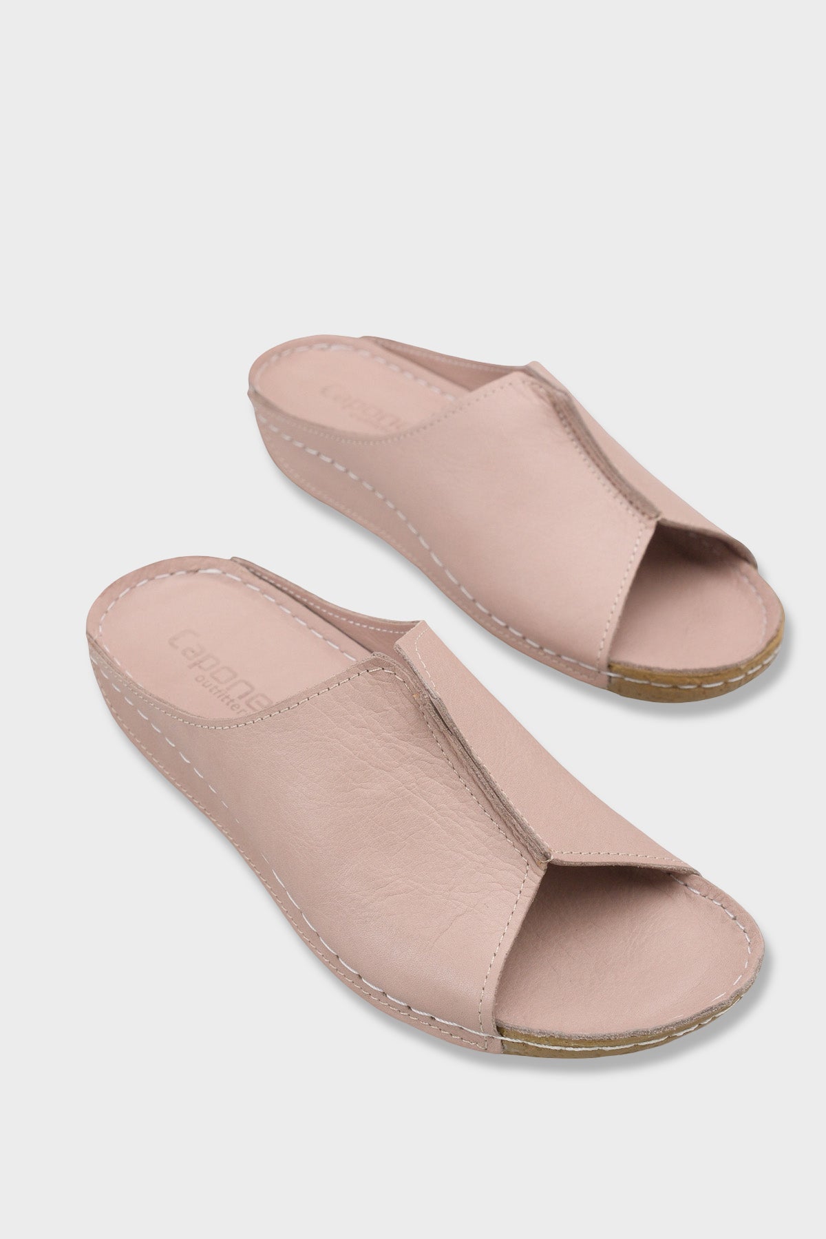 Marielle Hakiki Deri Soft Konfor Kadın Terlik