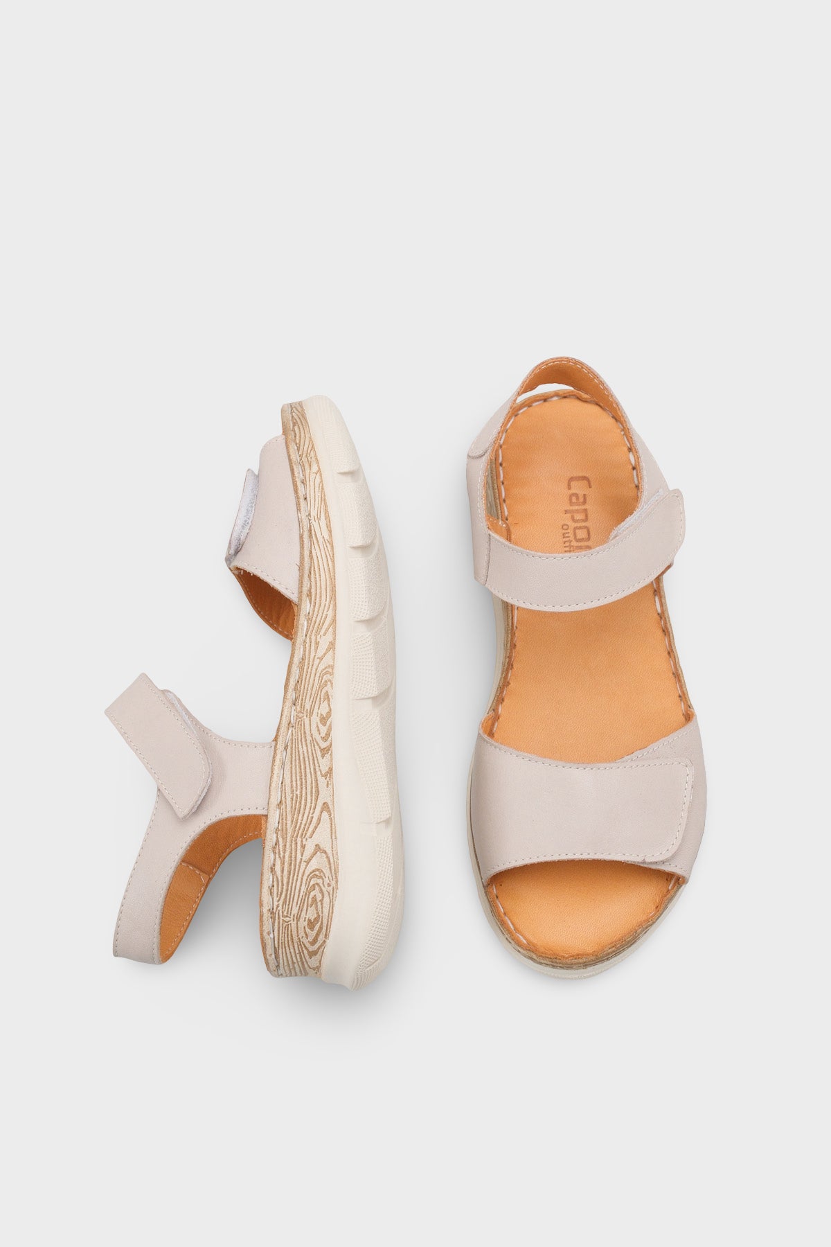 Corrinne Hakiki Deri Soft Konfor Kadın Sandalet