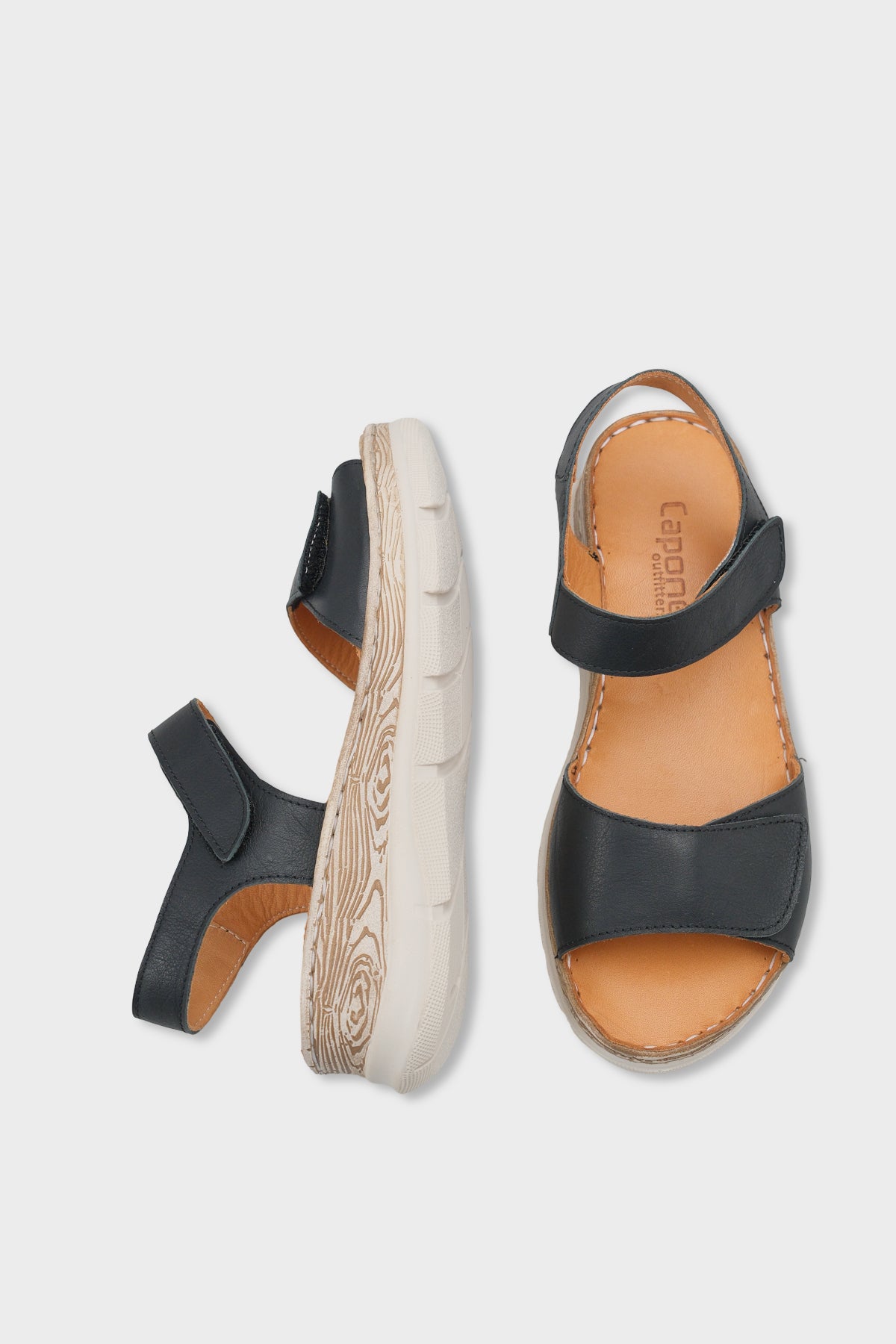 Corrinne Hakiki Deri Soft Konfor Kadın Sandalet