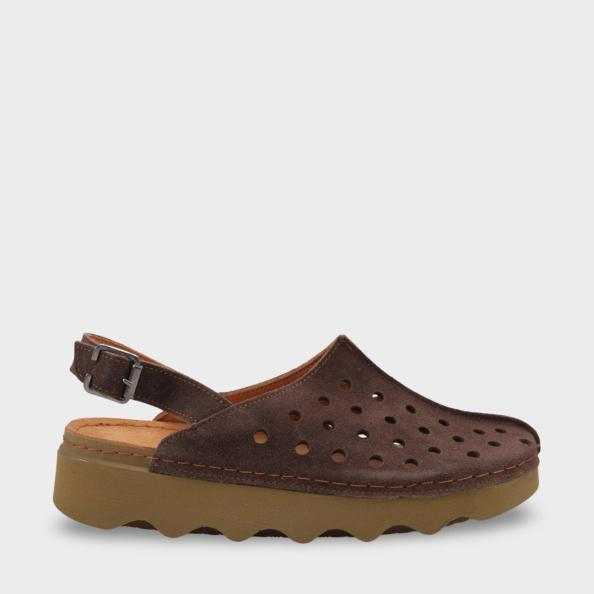 Meghan Hakiki Deri Soft Konfor Kadın Sandalet