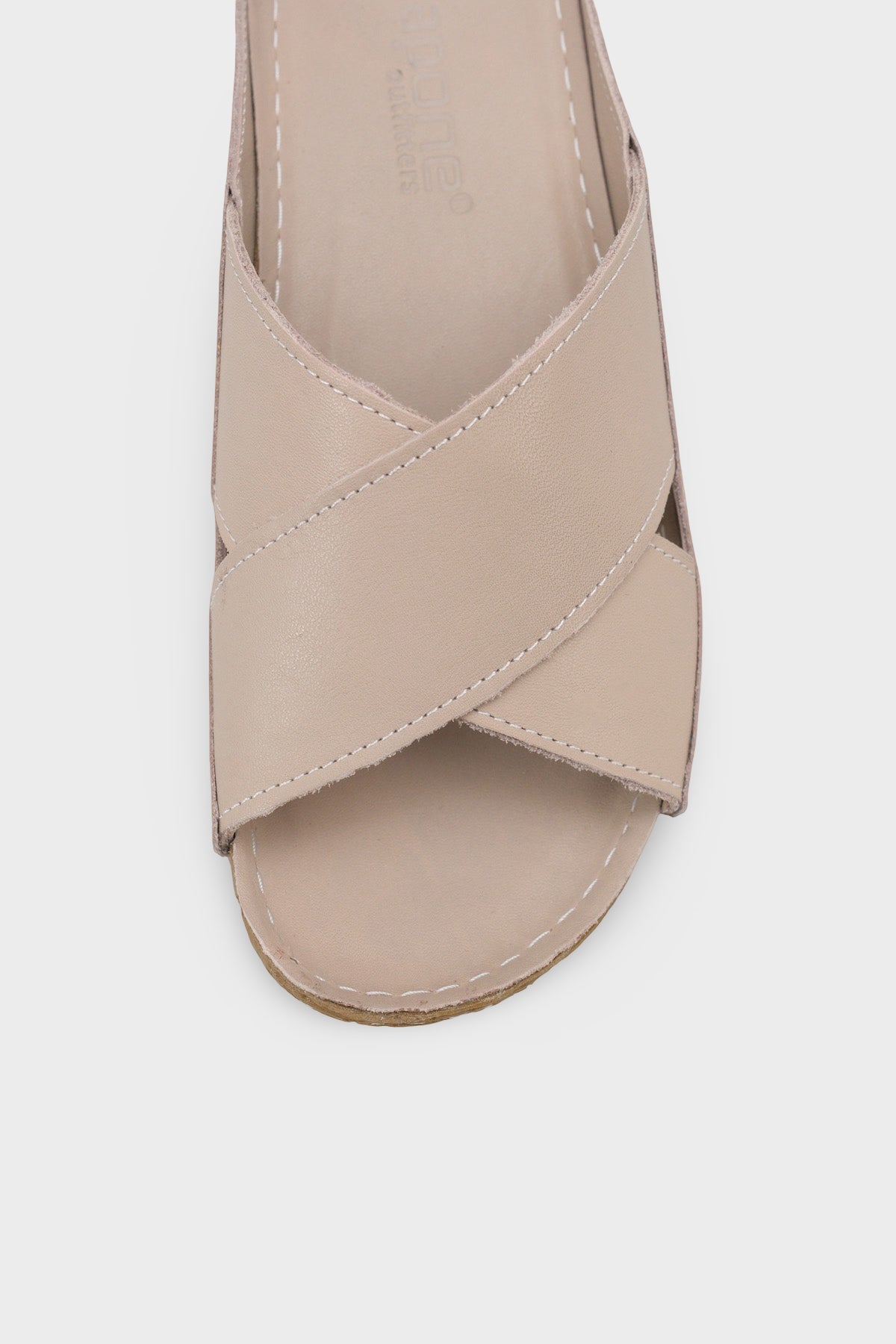 Sophi Hakiki Deri Soft Konfor Kadın Terlik