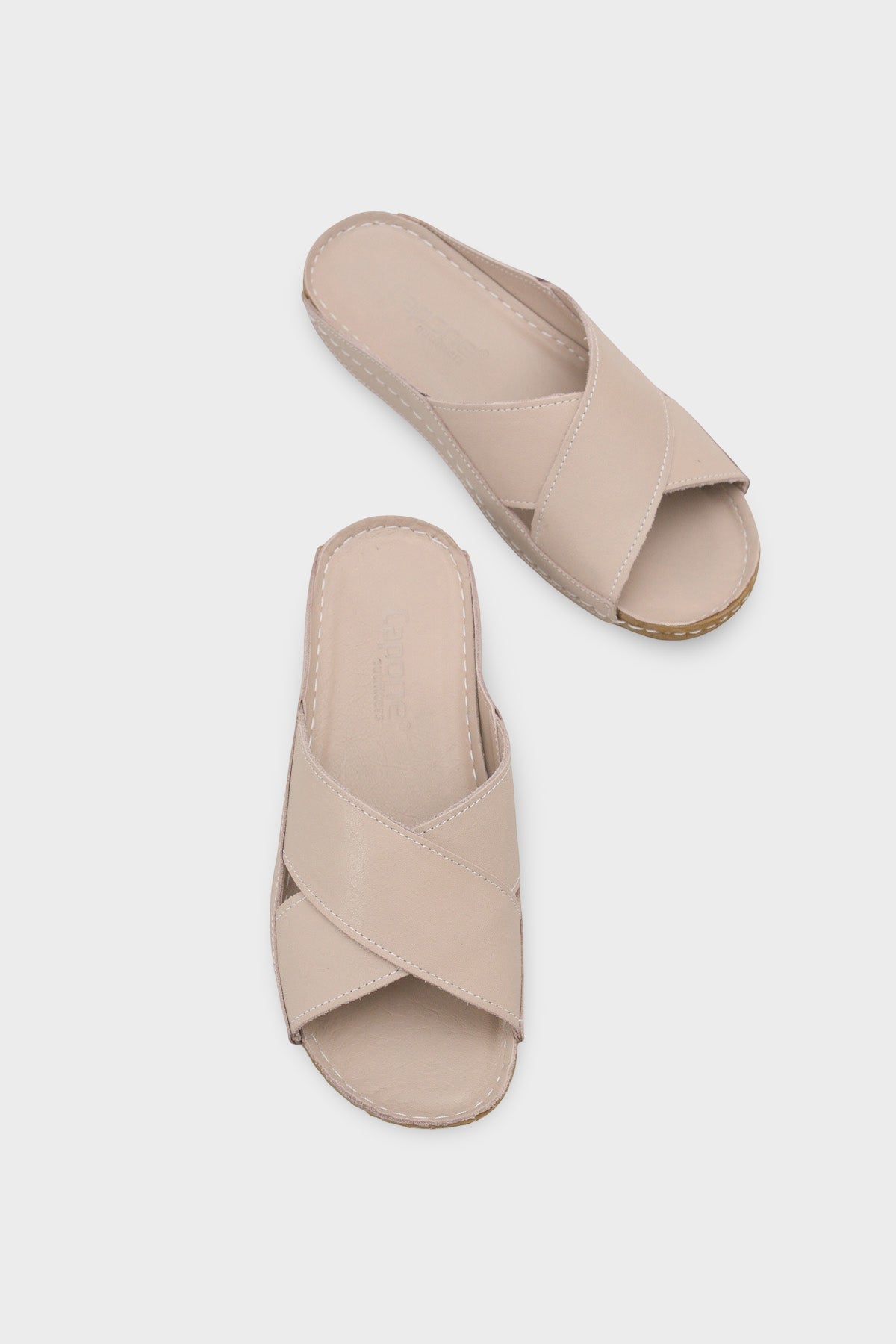 Sophi Hakiki Deri Soft Konfor Kadın Terlik