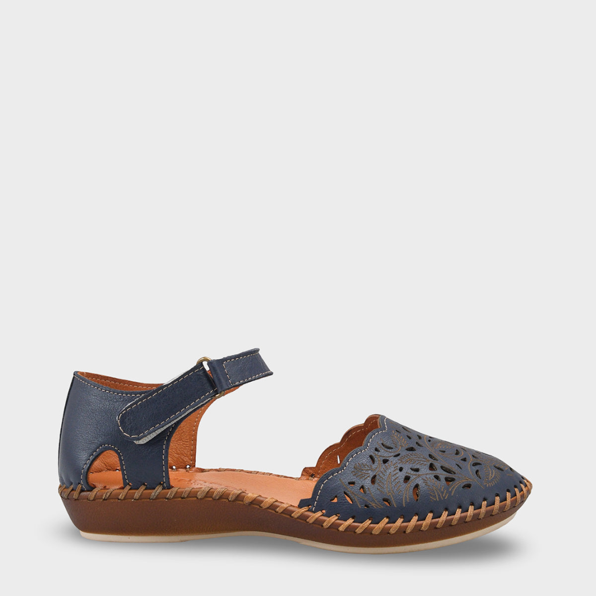 Casi Hakiki Deri Soft Konfor Kadın Sandalet