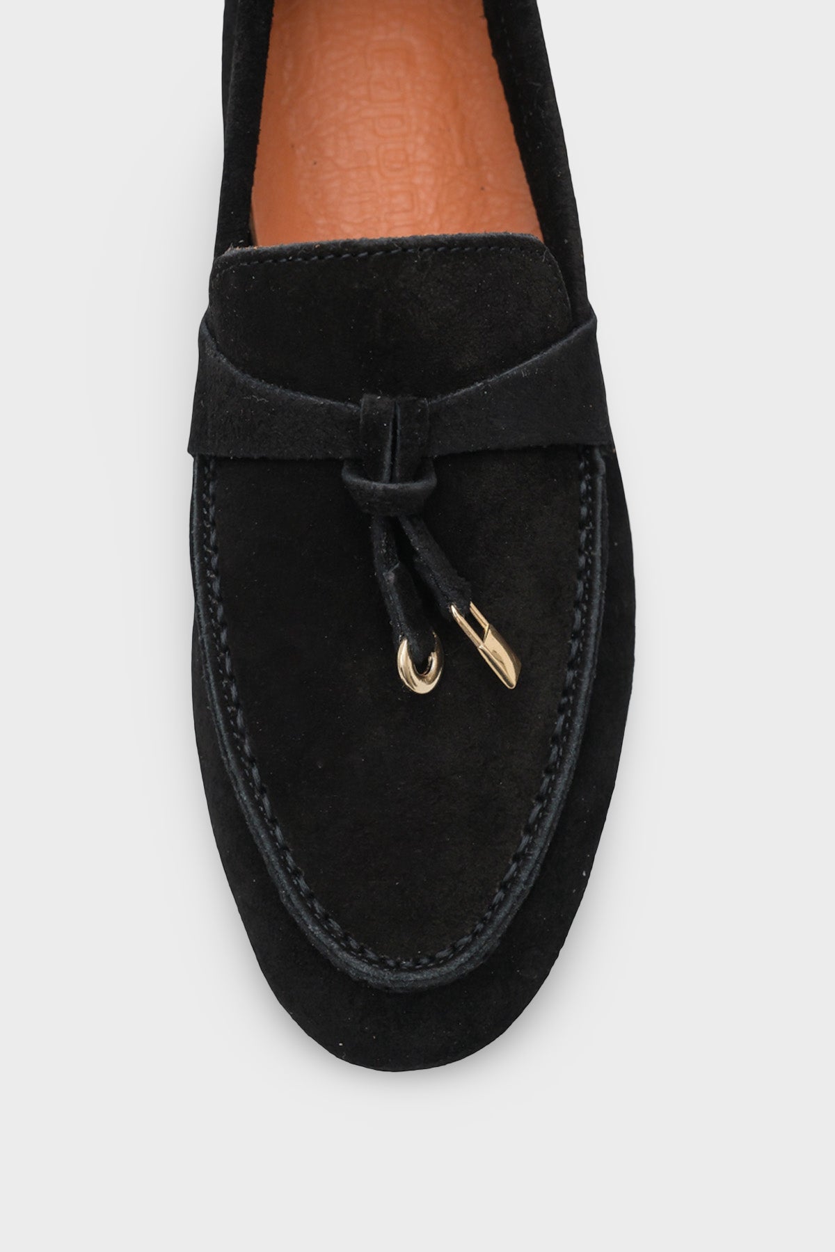 Vikki Hakiki Deri Kadın Loafer