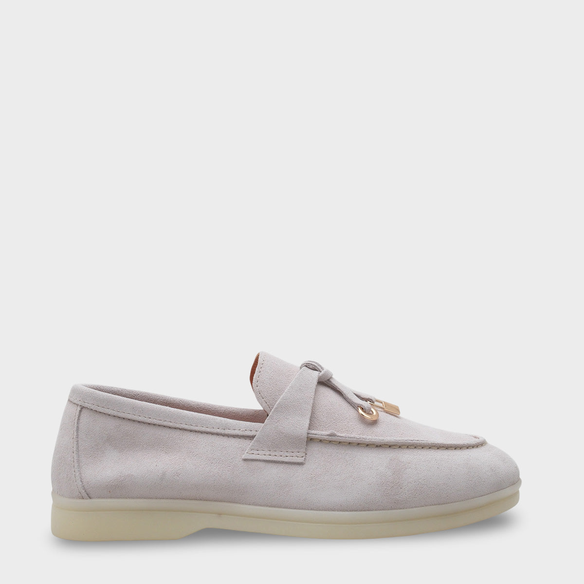 Vikki Hakiki Deri Kadın Loafer