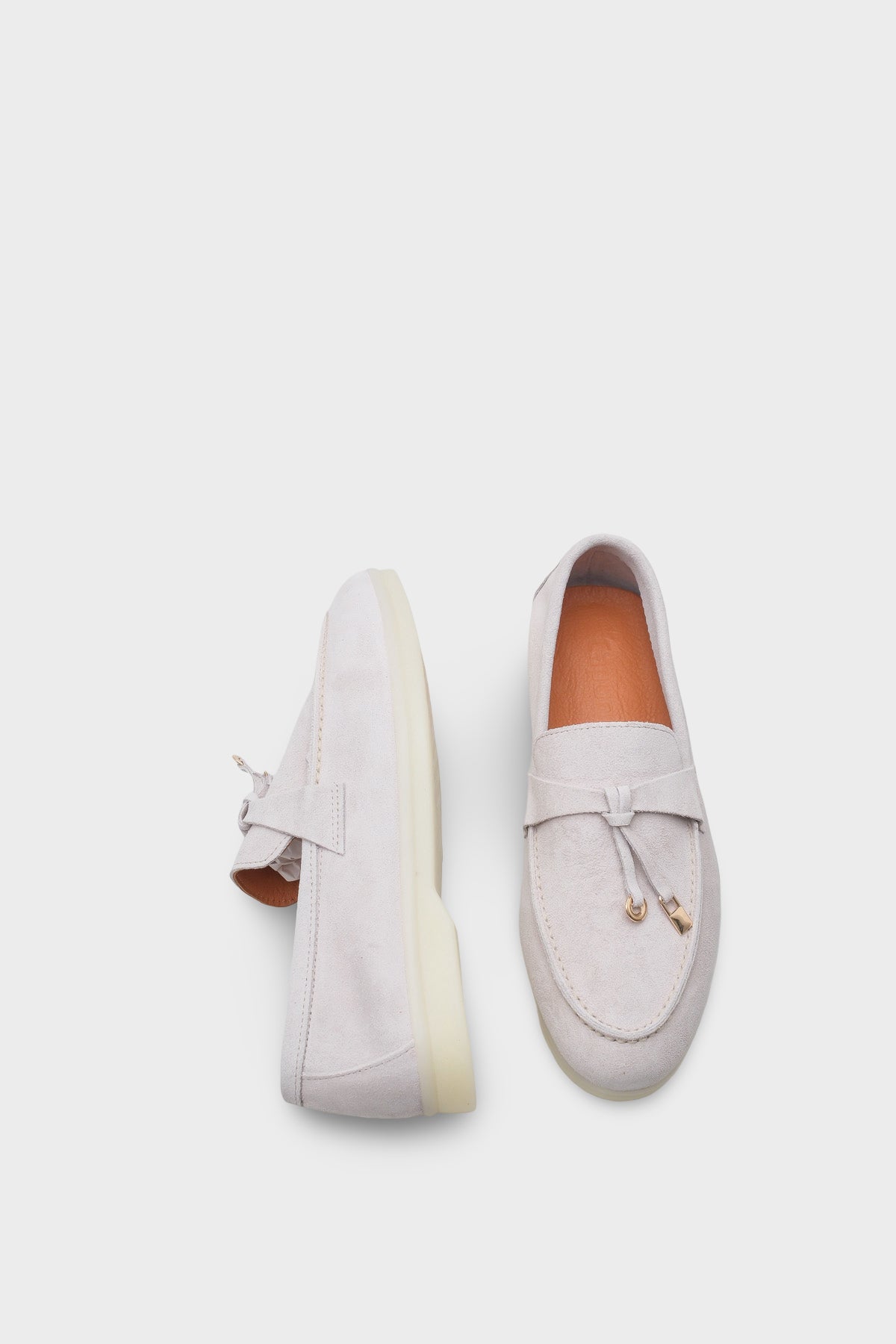 Vikki Hakiki Deri Kadın Loafer