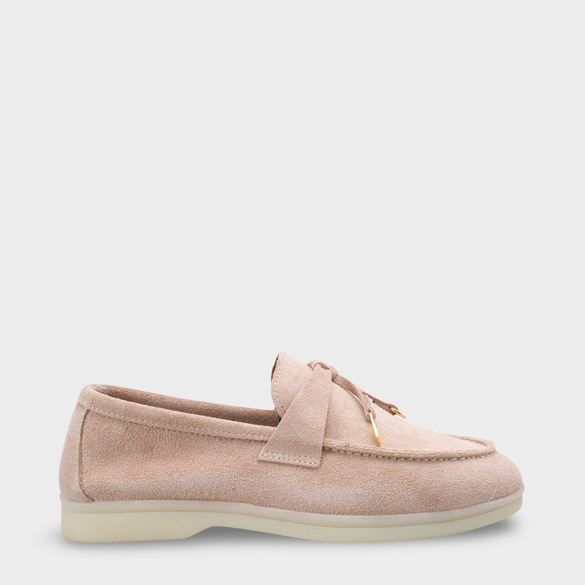 Vikki Hakiki Deri Kadın Loafer