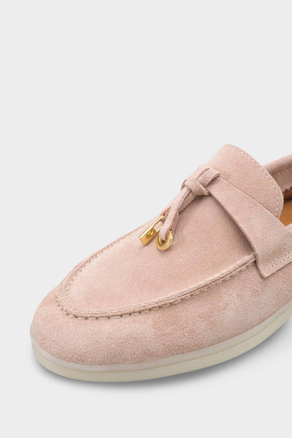 Vikki Hakiki Deri Kadın Loafer