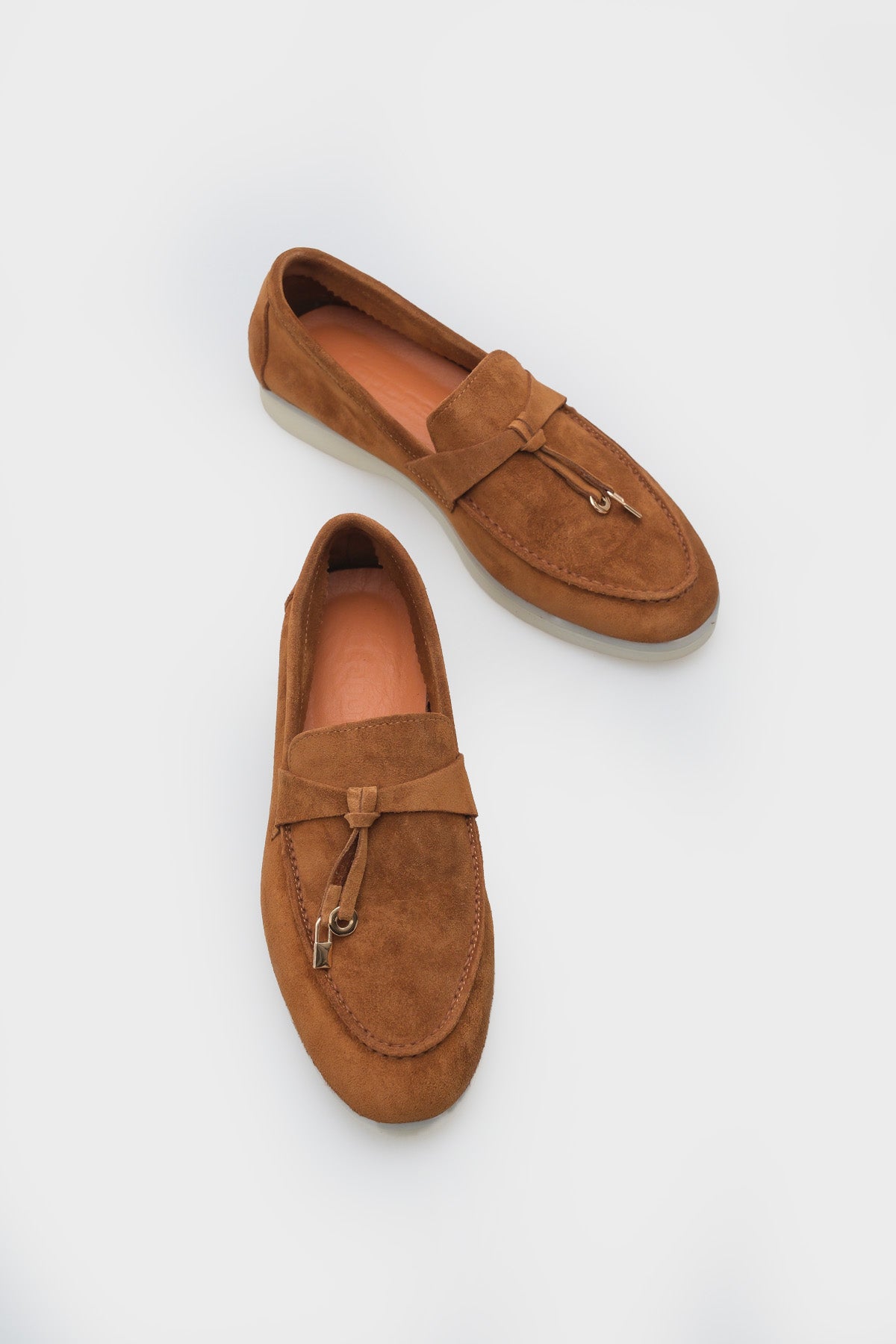 Vikki Hakiki Deri Kadın Loafer
