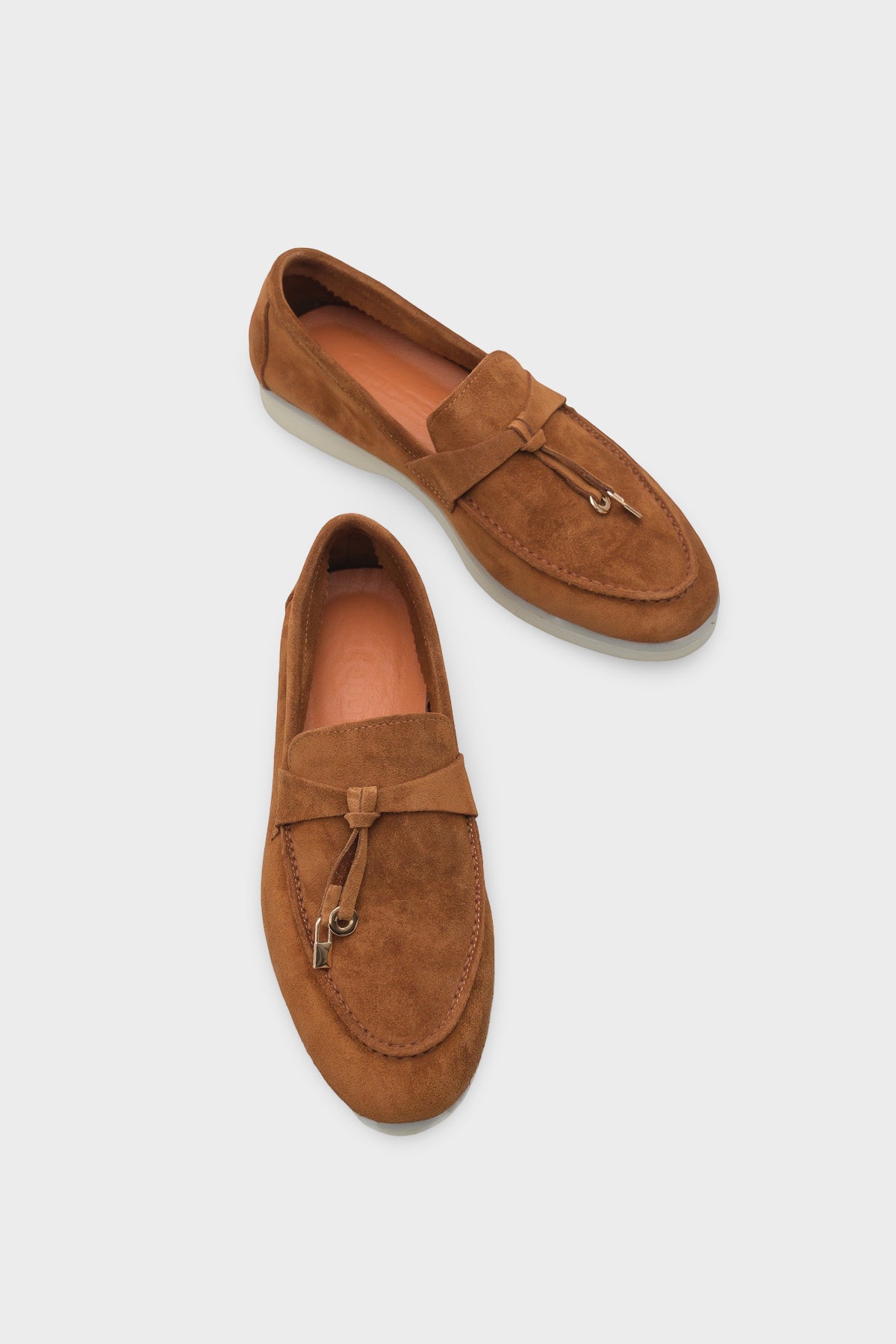 Vikki Hakiki Deri Kadın Loafer
