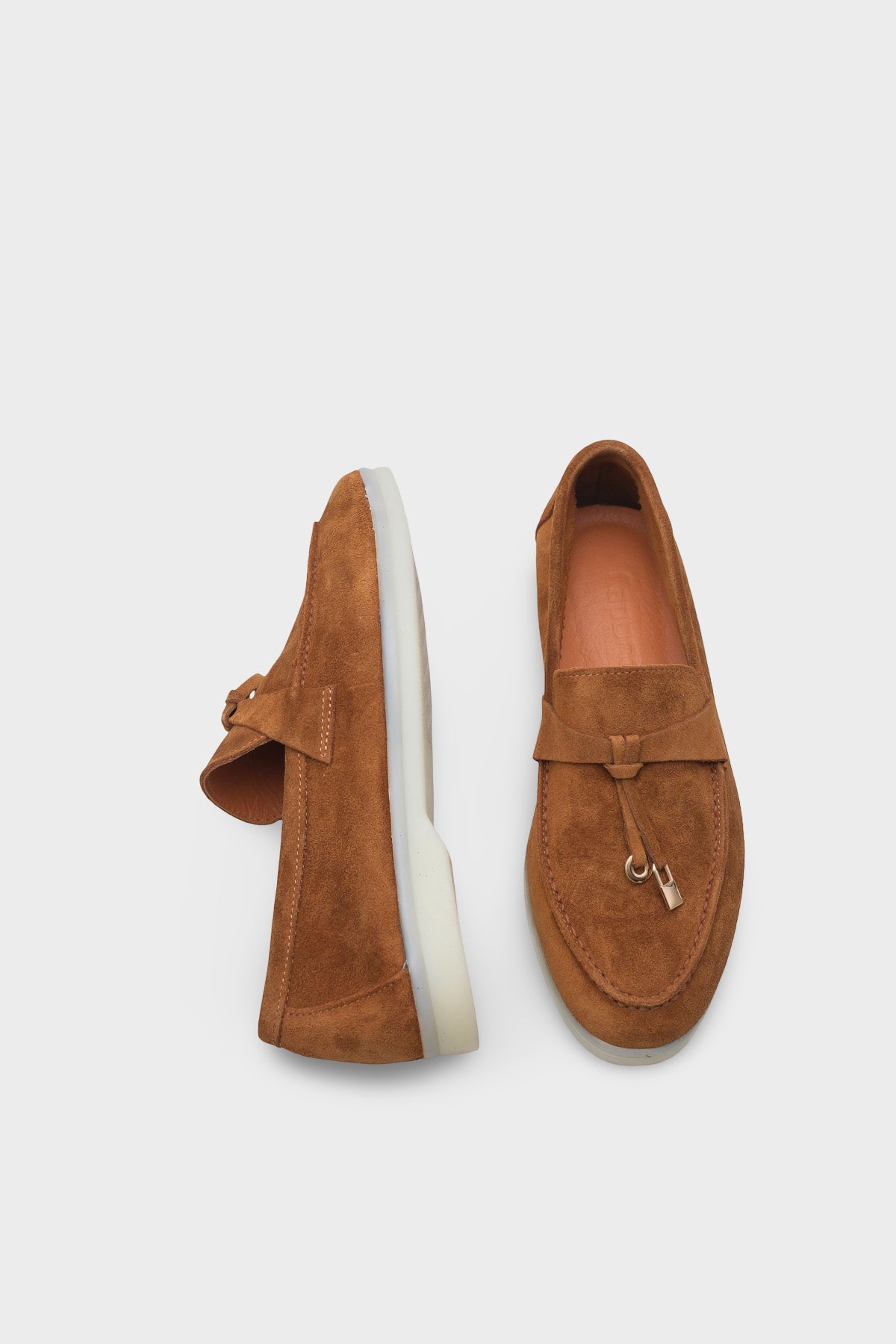Vikki Hakiki Deri Kadın Loafer