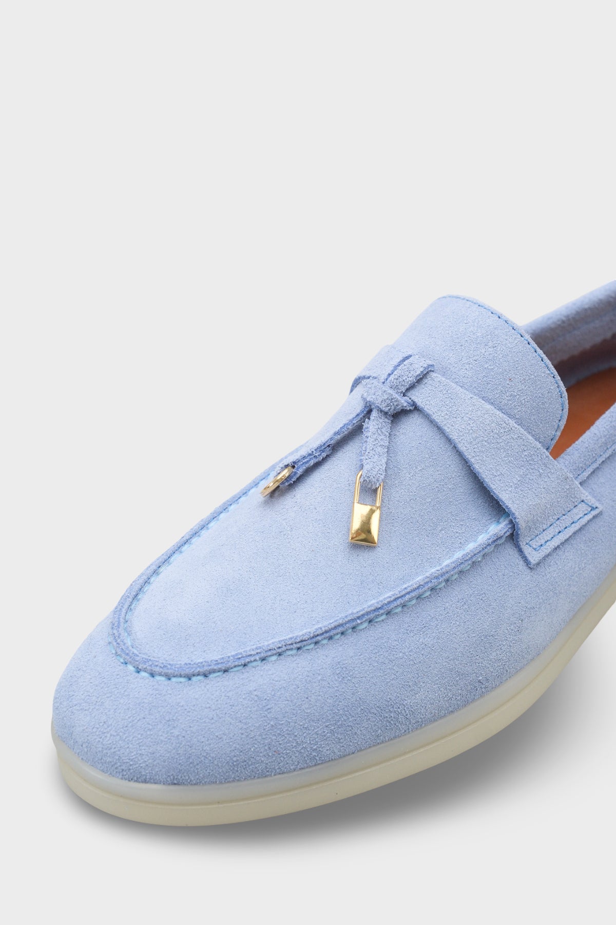 Vikki Hakiki Deri Kadın Loafer