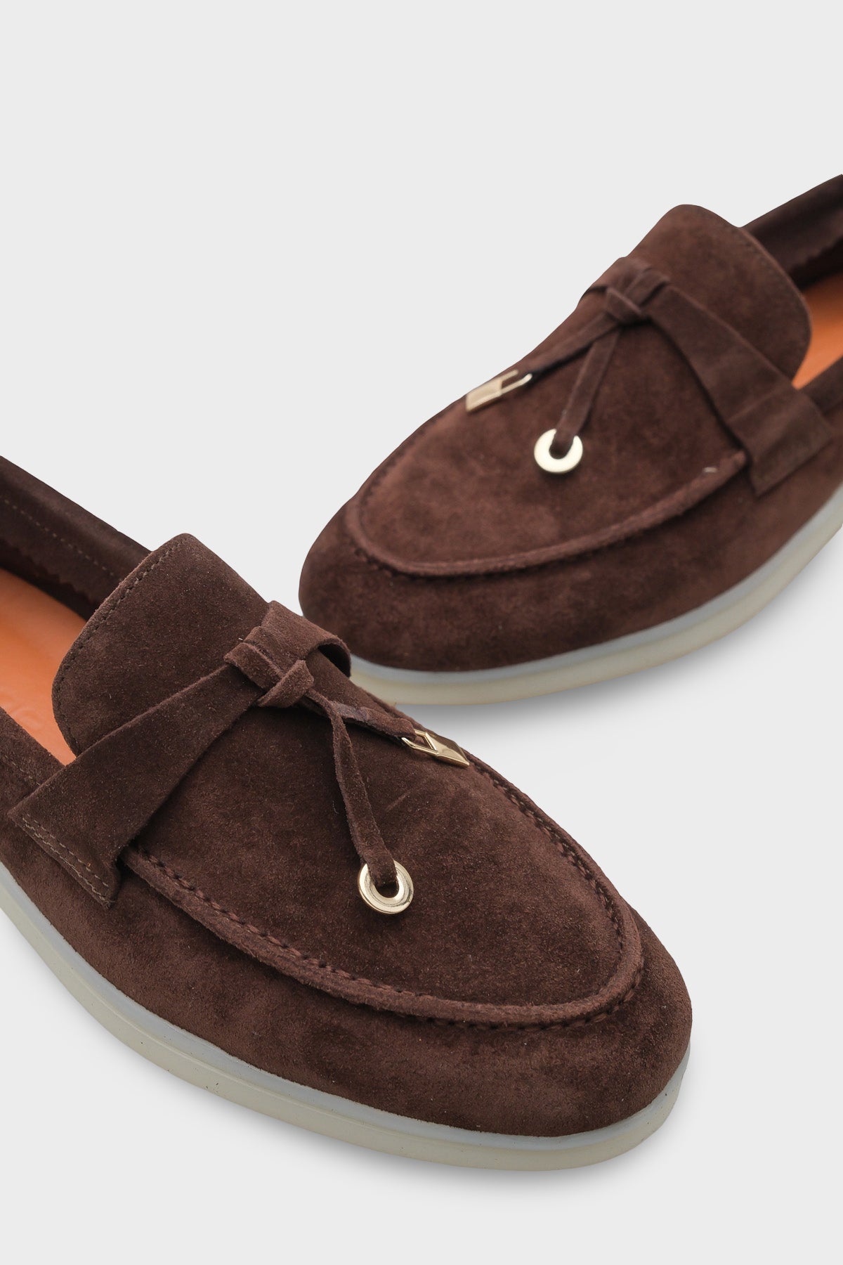Vikki Hakiki Deri Kadın Loafer