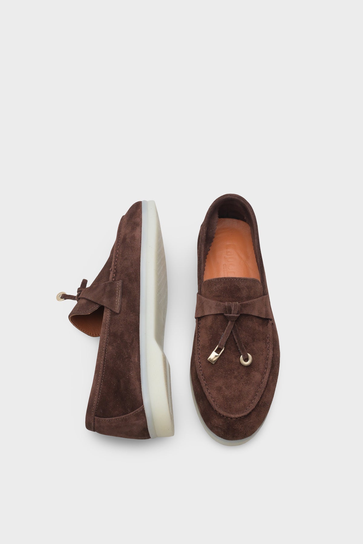 Vikki Hakiki Deri Kadın Loafer