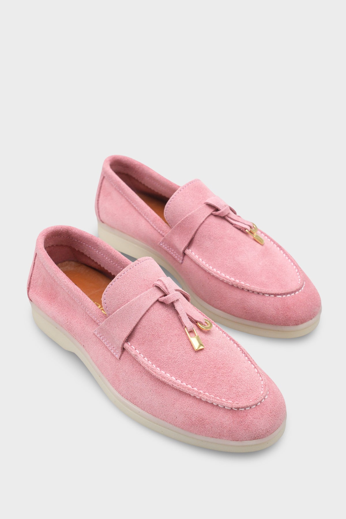 Vikki Hakiki Deri Kadın Loafer