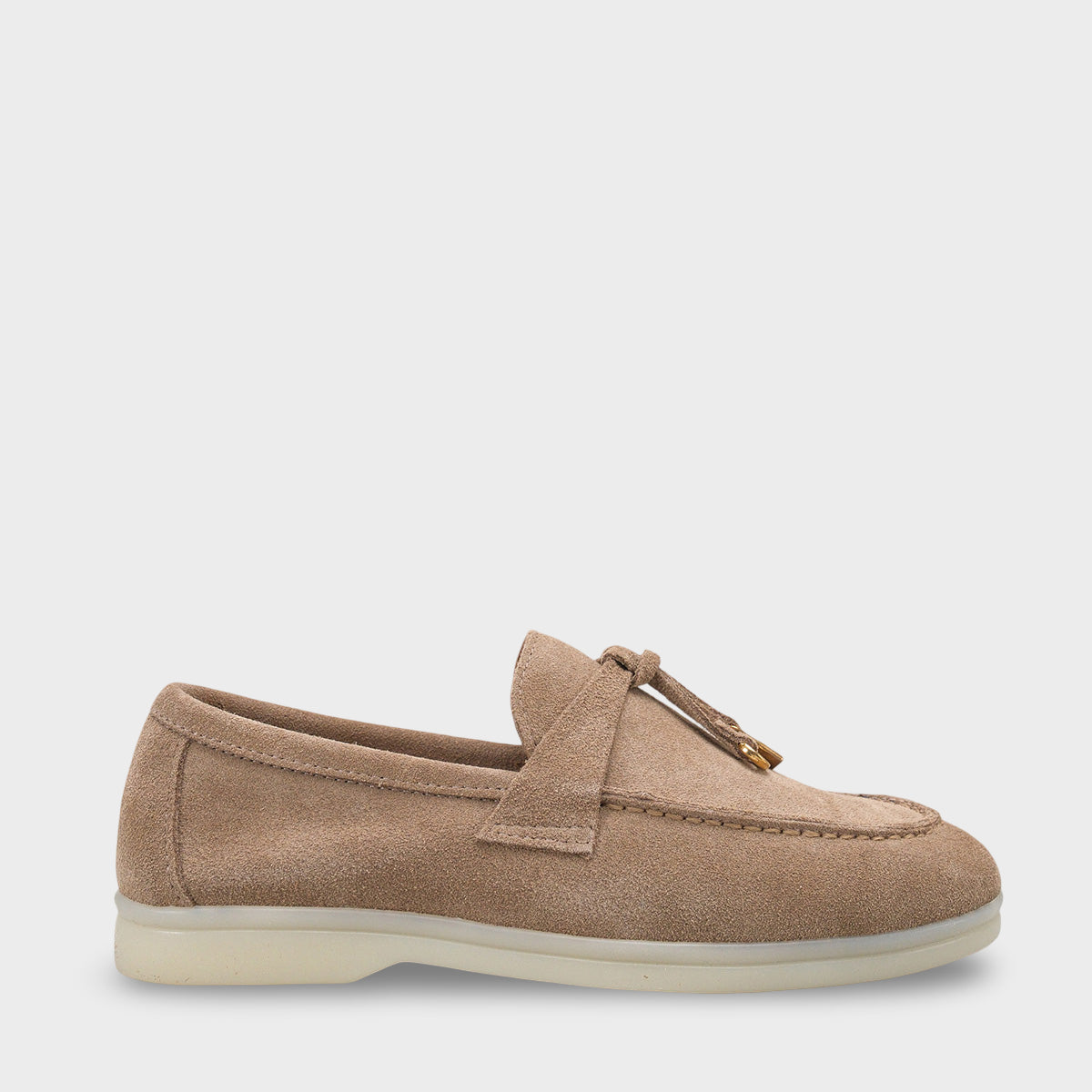 Vikki Hakiki Deri Kadın Loafer