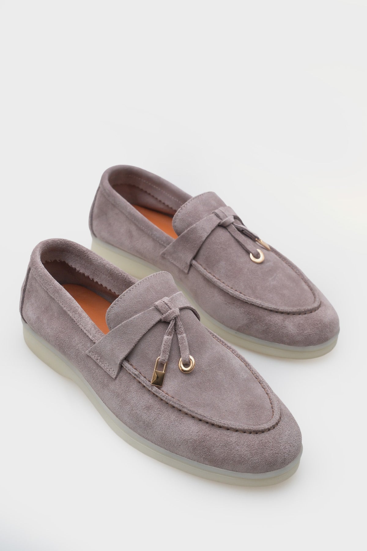 Vikki Hakiki Deri Kadın Loafer