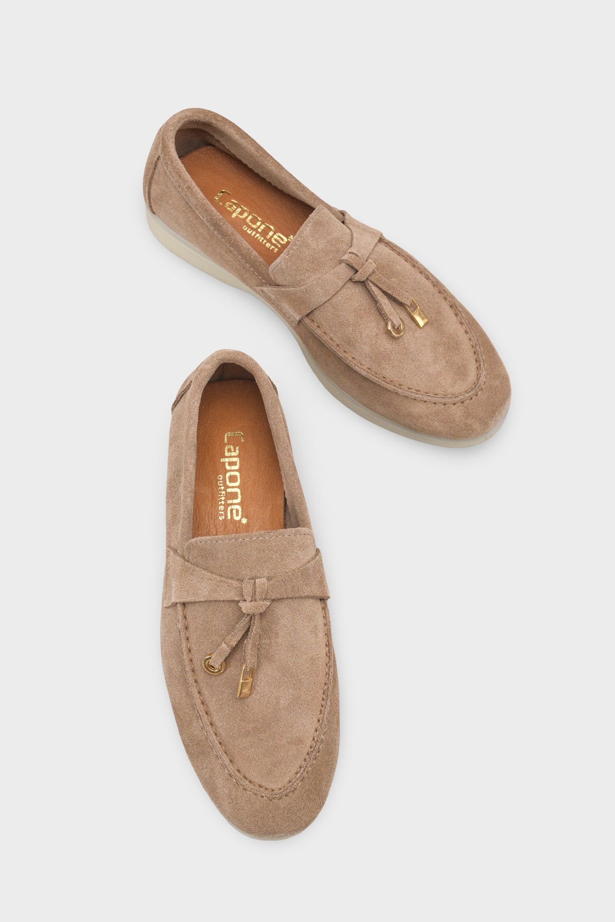 Vikki Hakiki Deri Kadın Loafer