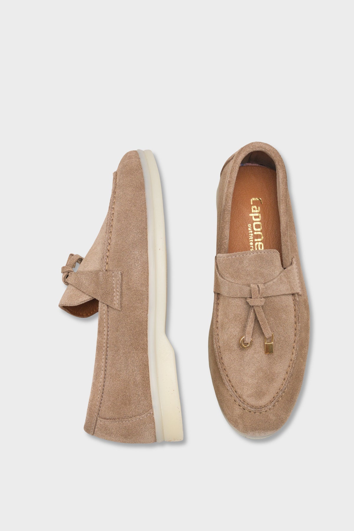 Vikki Hakiki Deri Kadın Loafer