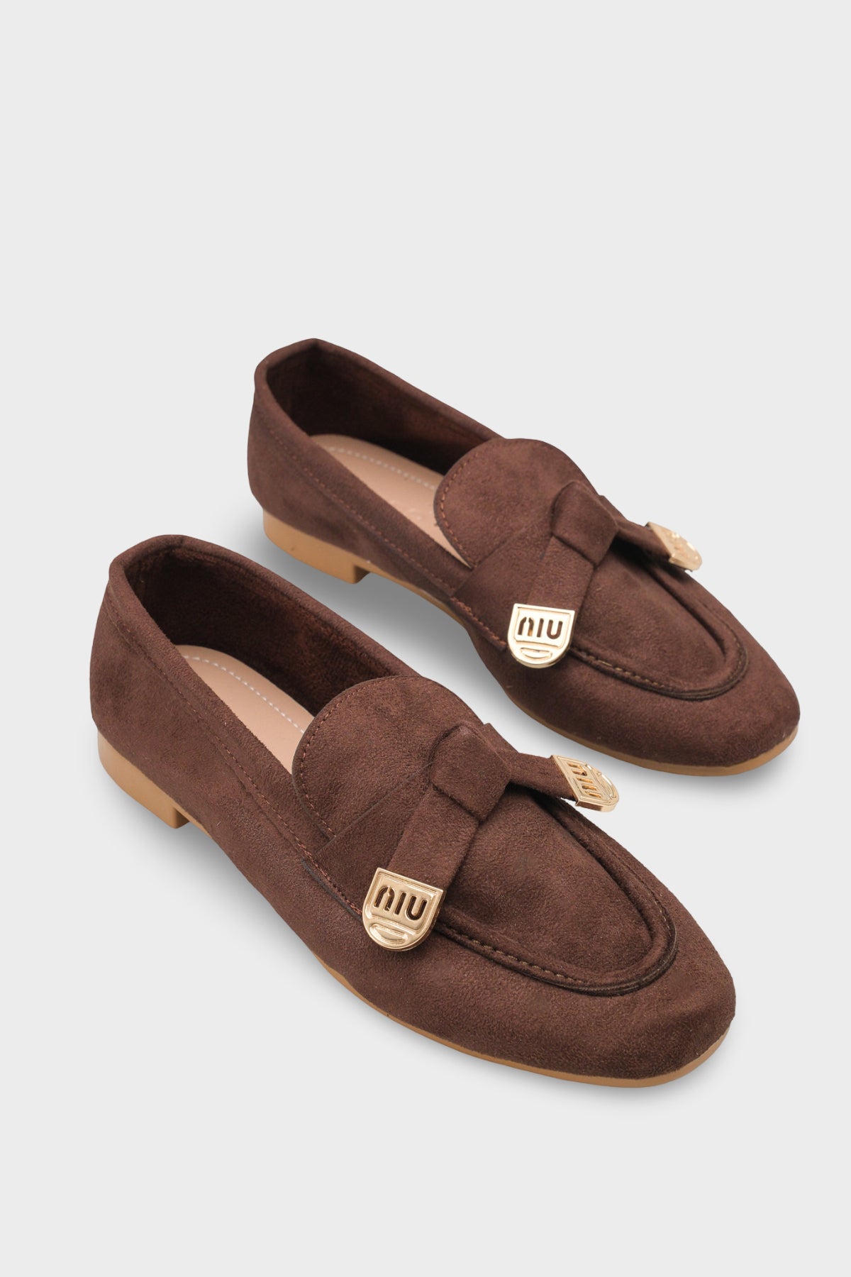 Janessa Metal Tokalı Yumuşak Kadın Loafer Ayakkabı
