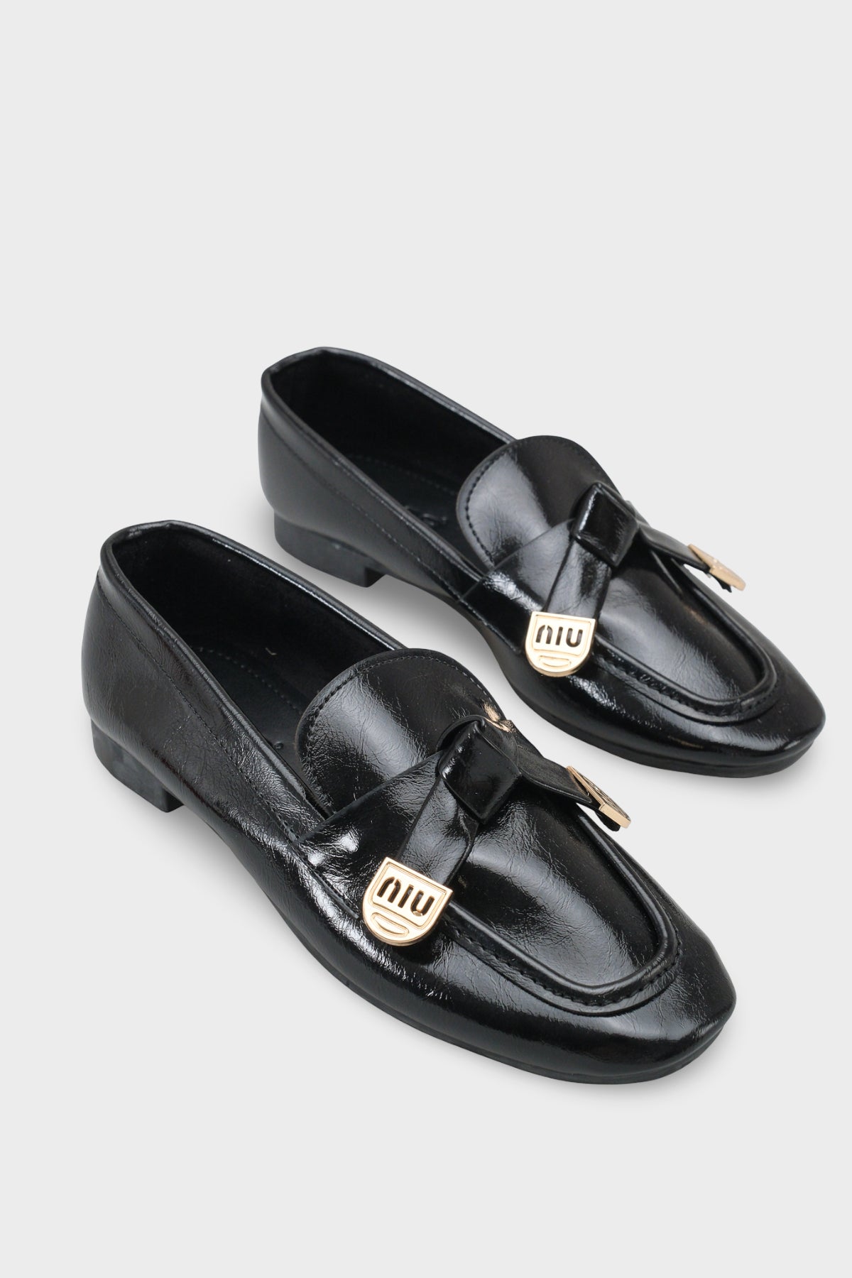 Janessa Metal Tokalı Yumuşak Kadın Loafer Ayakkabı