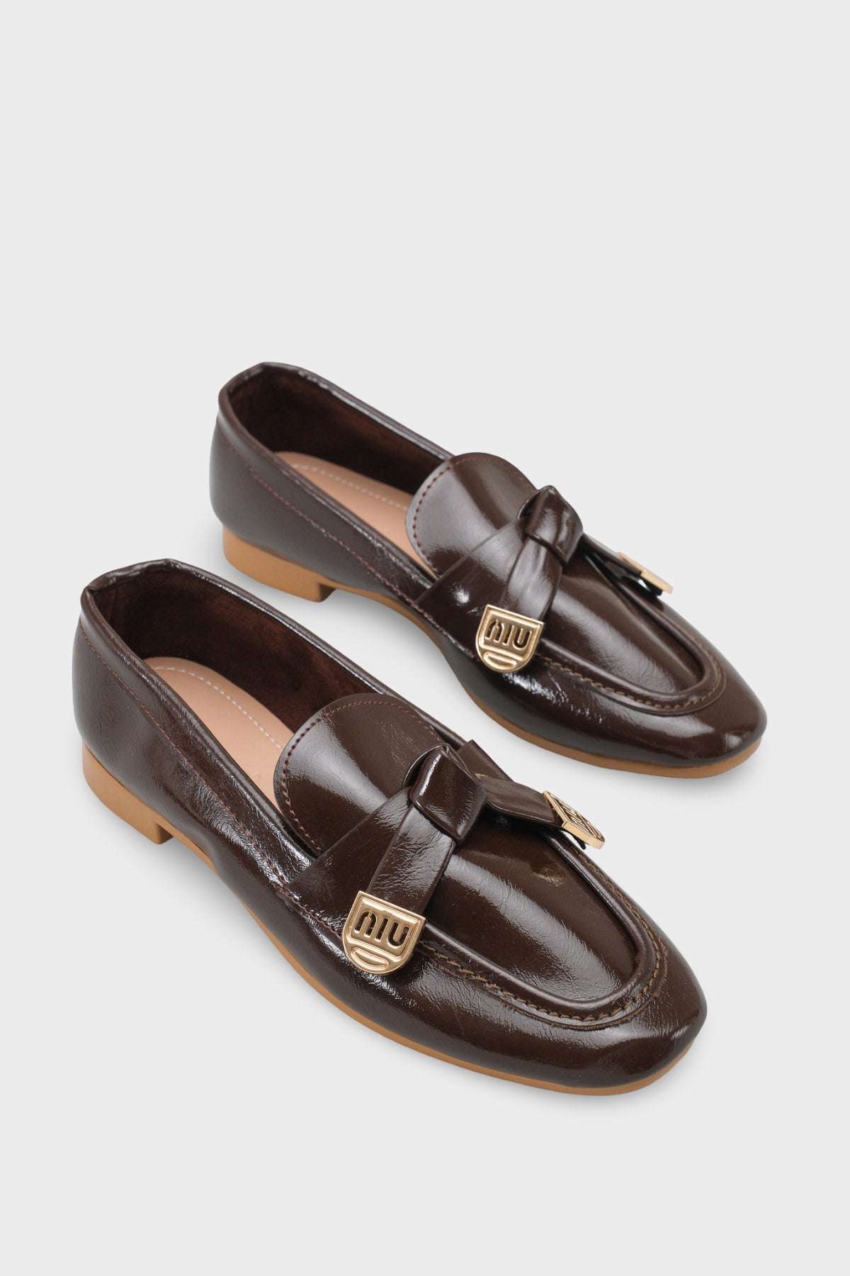 Janessa Metal Tokalı Yumuşak Kadın Loafer Ayakkabı