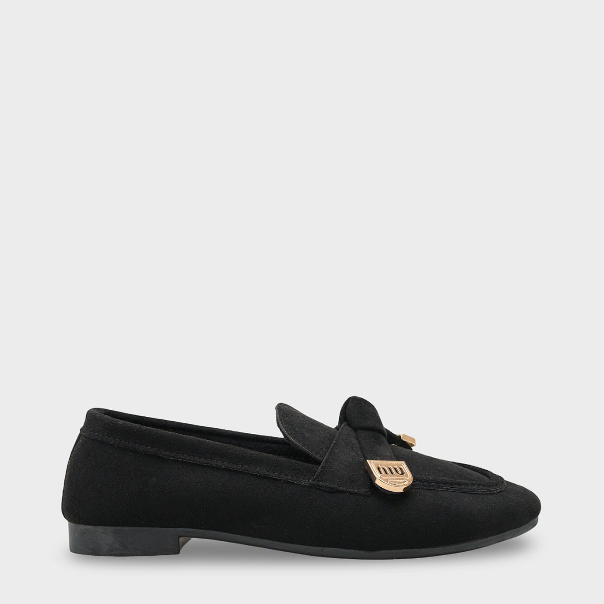 Janessa Metal Tokalı Yumuşak Kadın Loafer Ayakkabı