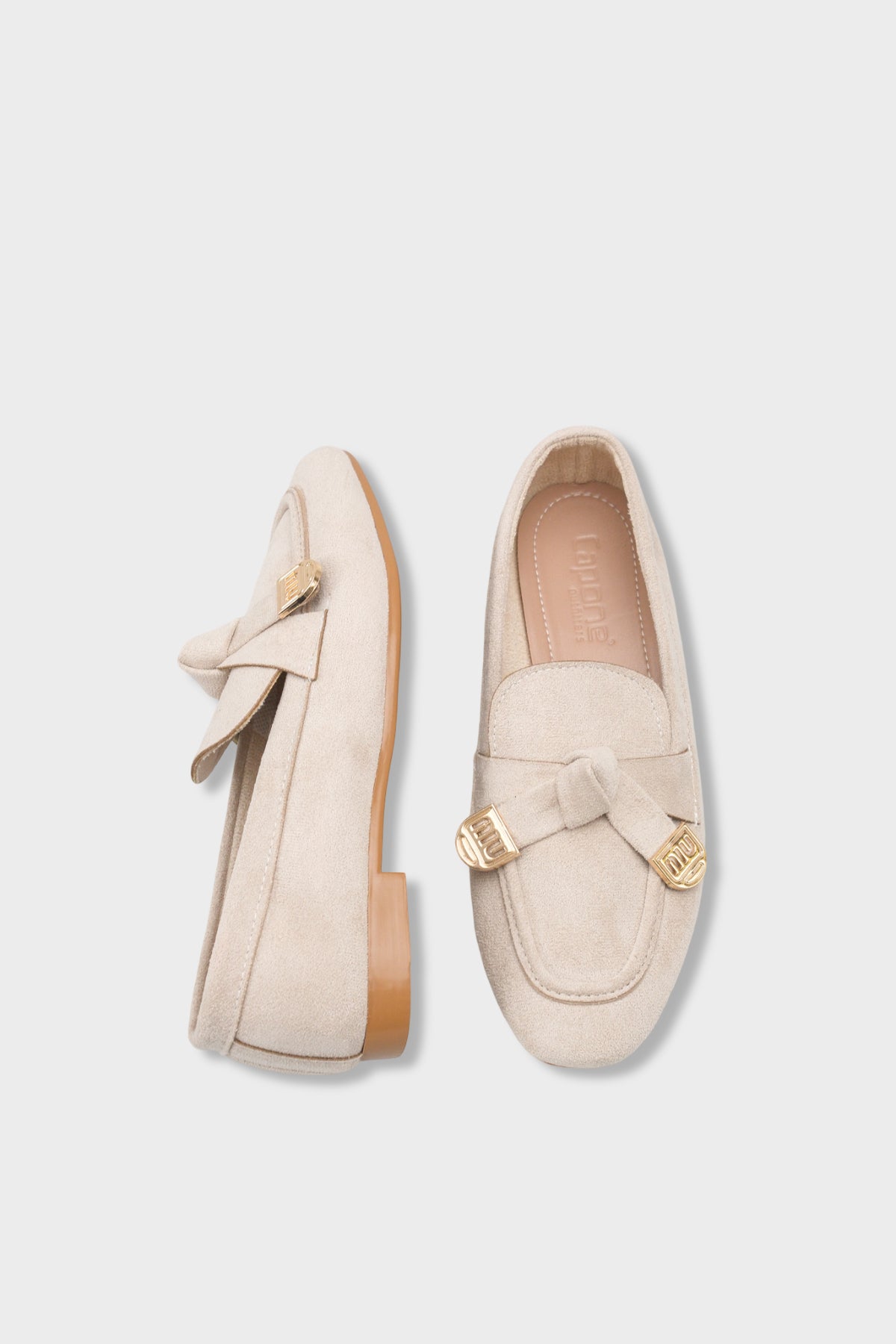 Janessa Metal Tokalı Yumuşak Kadın Loafer Ayakkabı