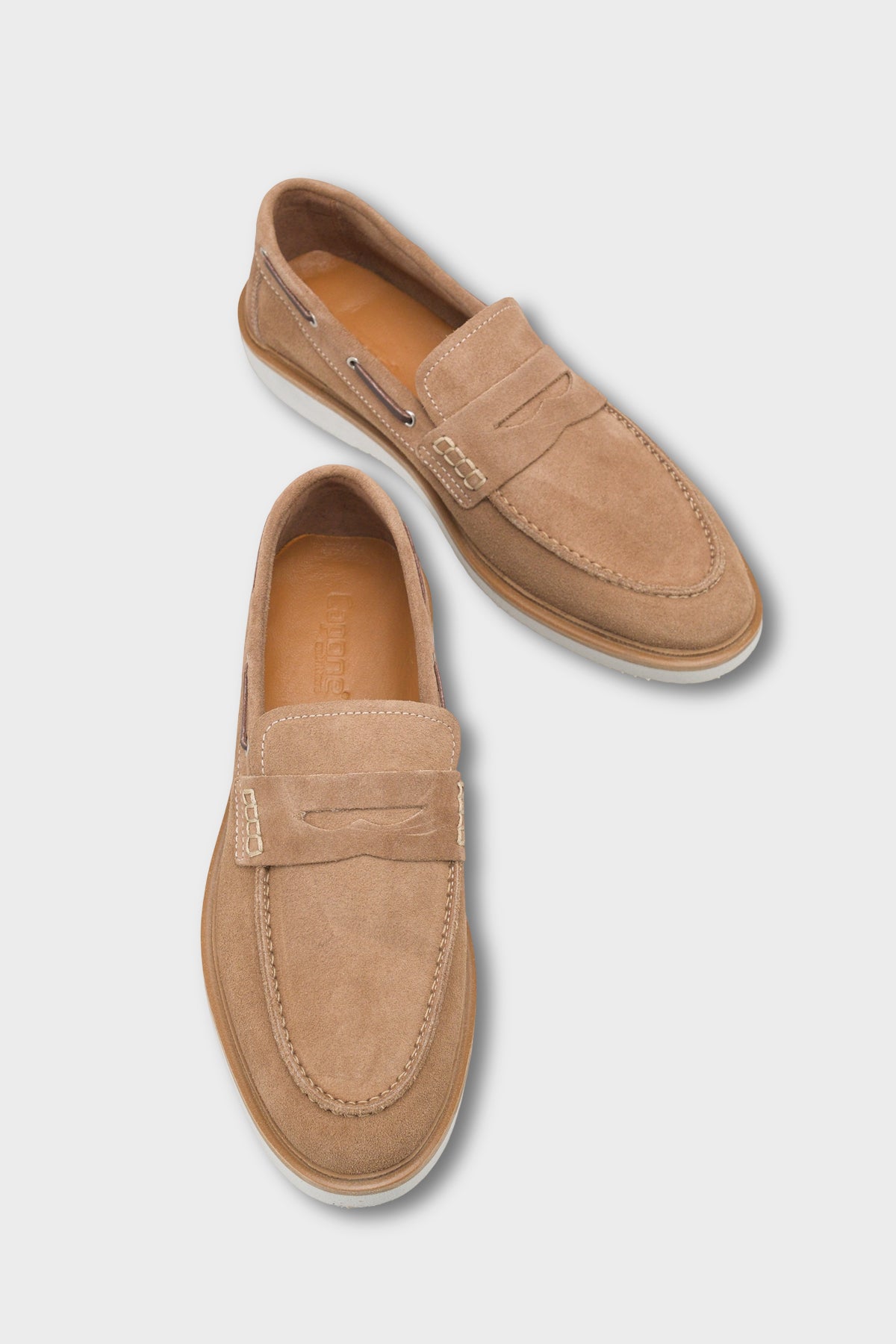 Danny Hakiki Deri Süet İçi Hakiki Deri Astarlı Erkek Loafer Ayakkabı