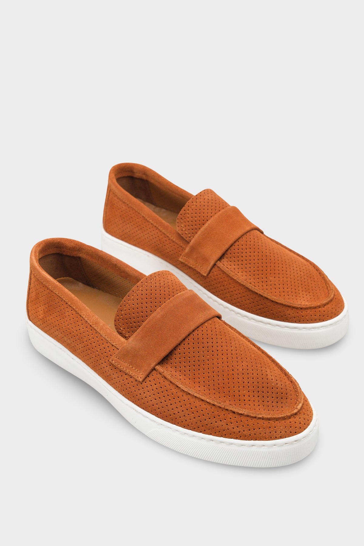 Dillon Hakiki Deri Süet İçi Hakiki Deri Astarlı Erkek Loafer Ayakkabı