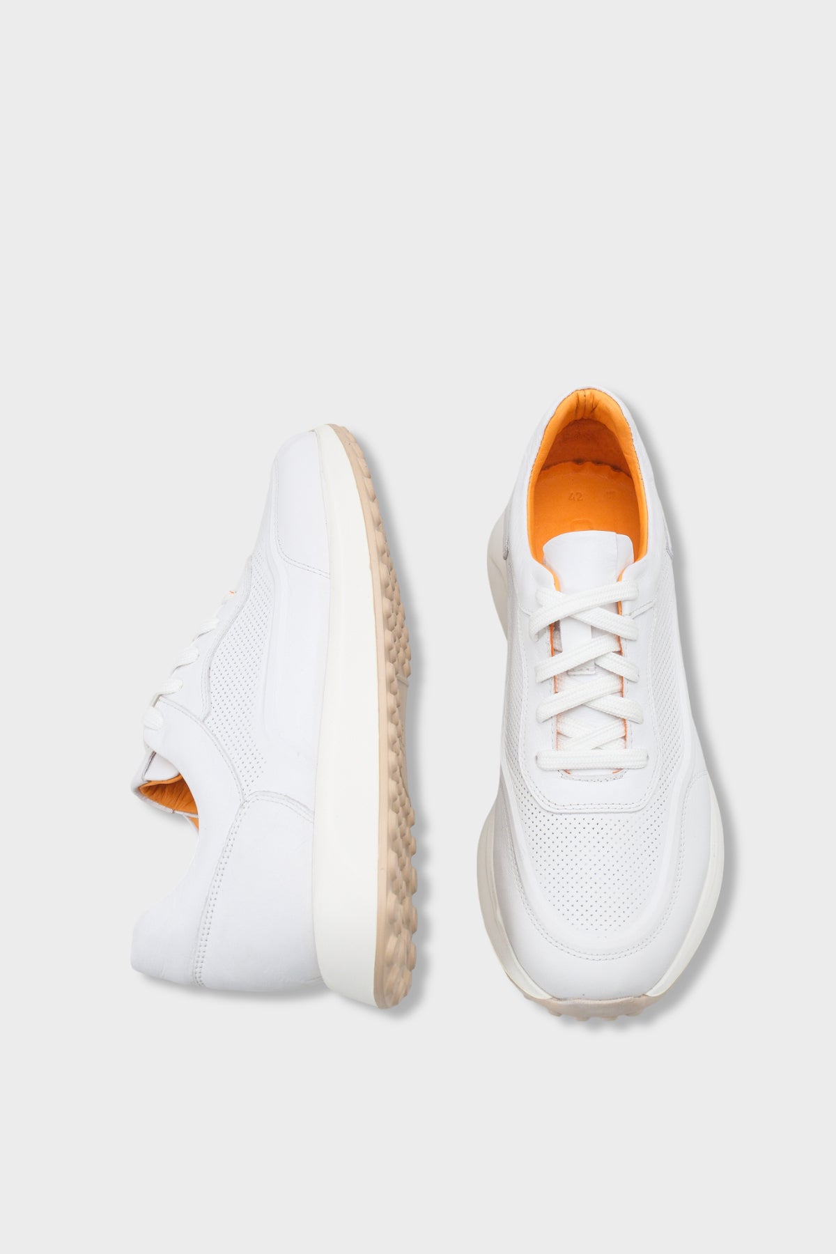 Ramsey Hakiki Deri Erkek Günlük Şık Spor Ayakkabı Sneaker