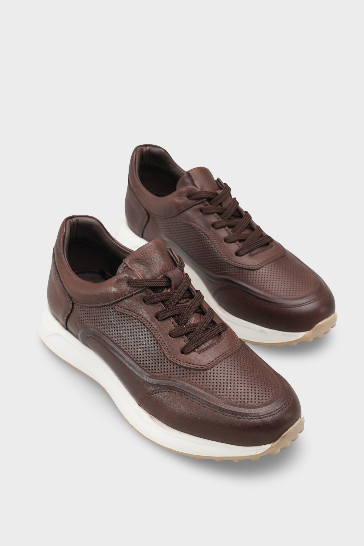 Ramsey Hakiki Deri Erkek Günlük Şık Spor Ayakkabı Sneaker