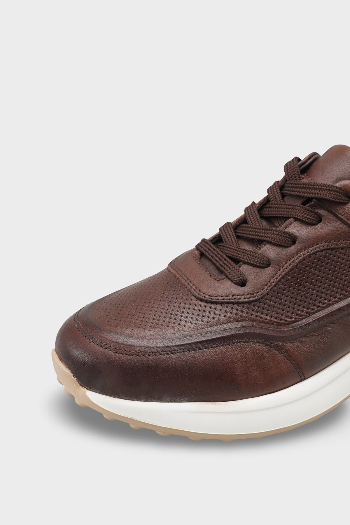 Ramsey Hakiki Deri Erkek Günlük Şık Spor Ayakkabı Sneaker