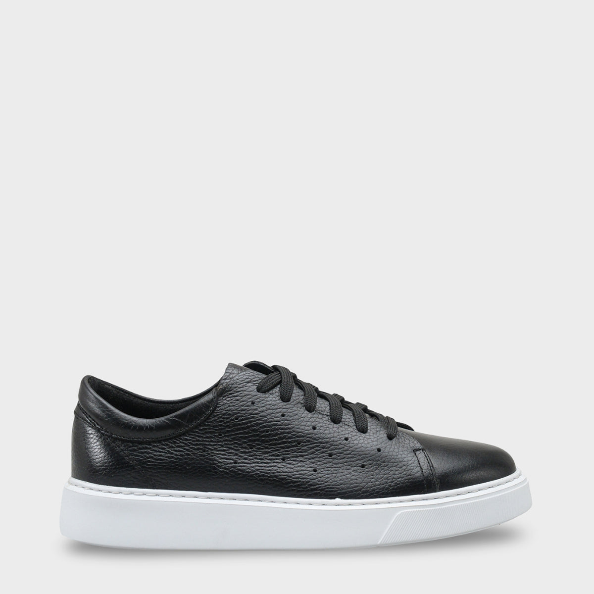 Chaim Hakiki Deri Erkek Günlük Şık Spor Ayakkabı Sneaker