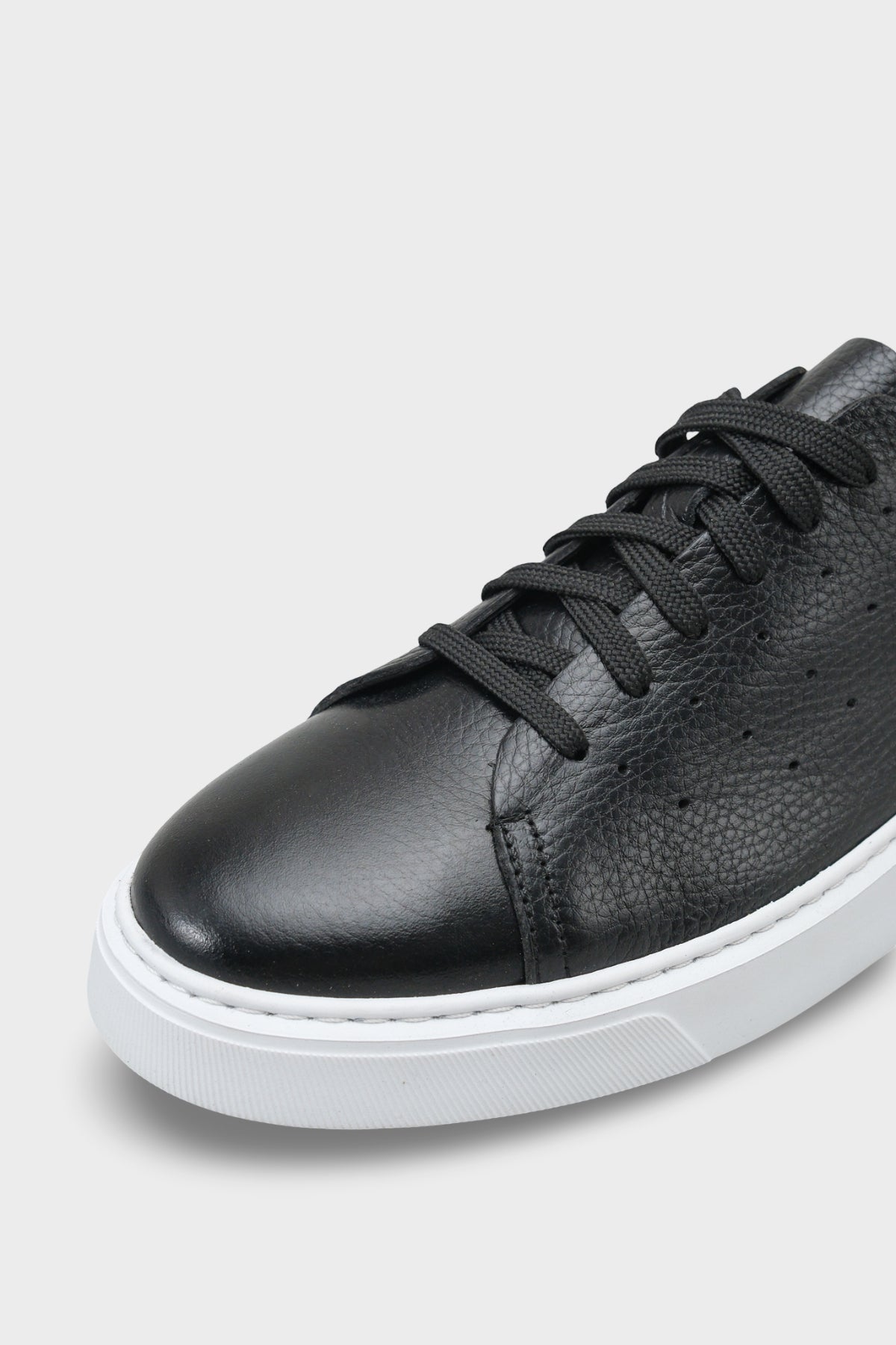 Chaim Hakiki Deri Erkek Günlük Şık Spor Ayakkabı Sneaker