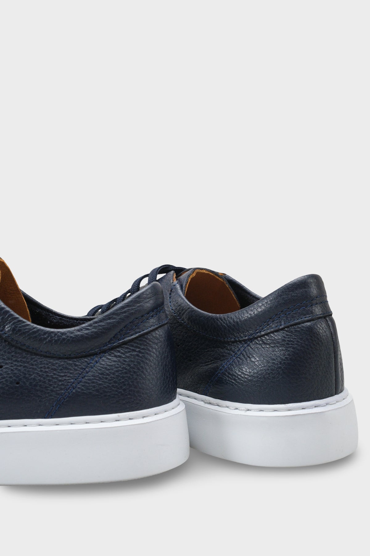 Chaim Hakiki Deri Erkek Günlük Şık Spor Ayakkabı Sneaker