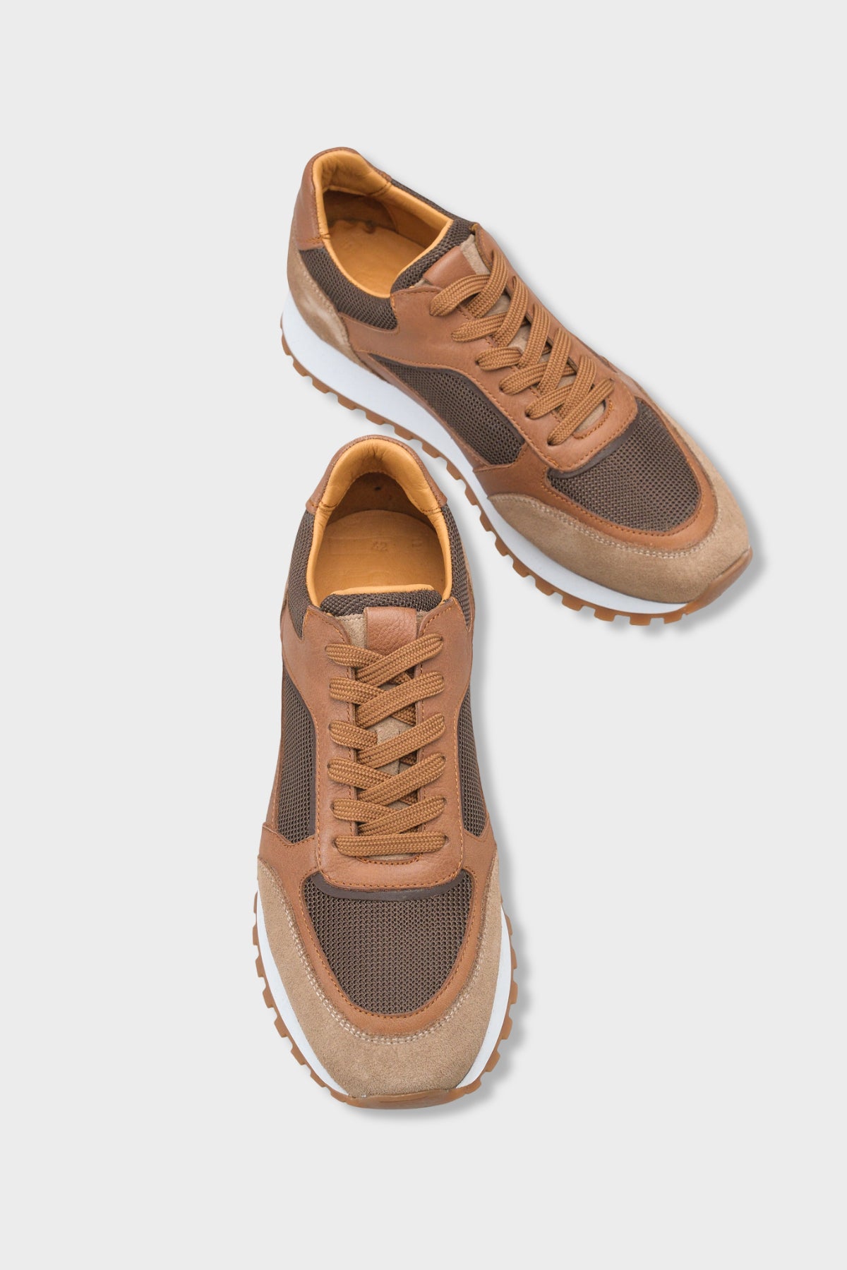 Erny Hakiki Deri Erkek Günlük Şık Spor Ayakkabı Sneaker