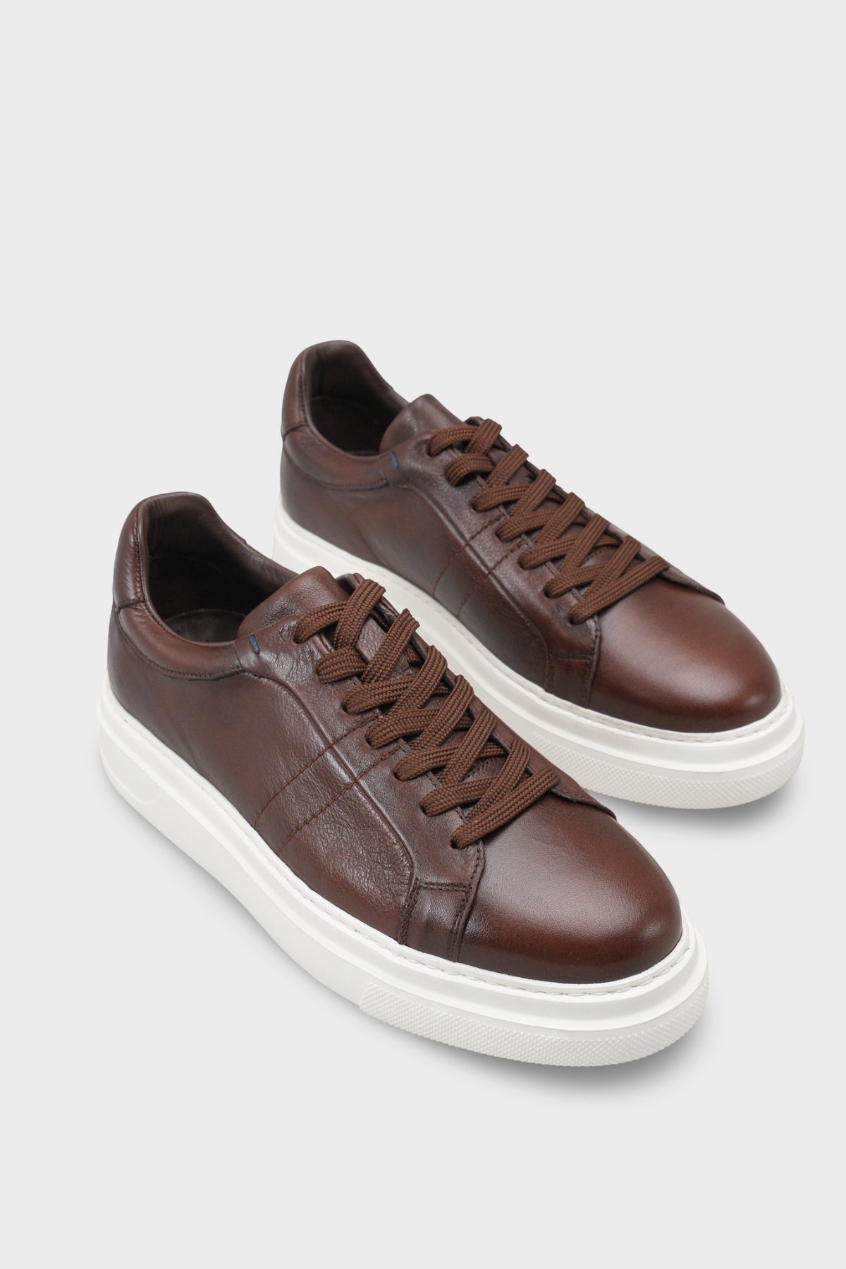 Bernardo Hakiki Deri Erkek Günlük Şık Spor Ayakkabı Sneaker