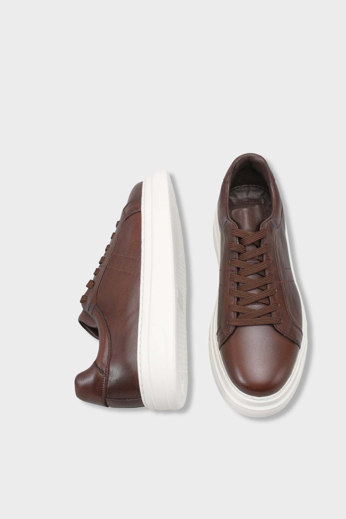 Bernardo Hakiki Deri Erkek Günlük Şık Spor Ayakkabı Sneaker