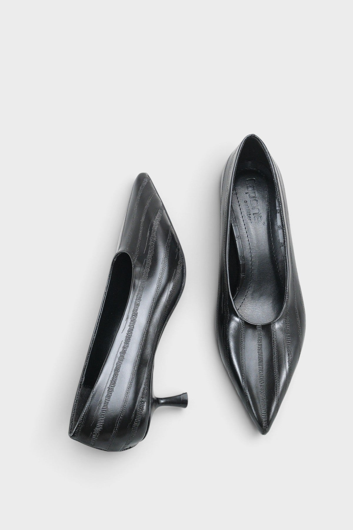 Julianna Kısa Topuklu Metal Tokalı Stiletto Ayakkabı