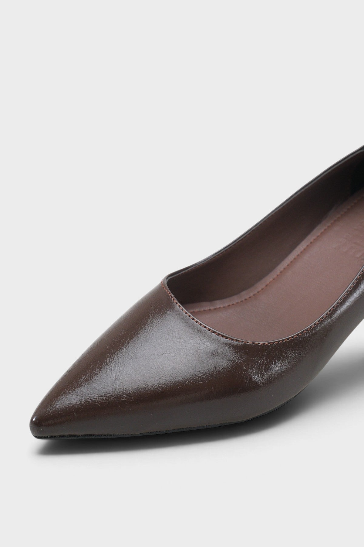 Madelyn Sivri Burunlu Kısa Topuklu Stiletto Ayakkabı