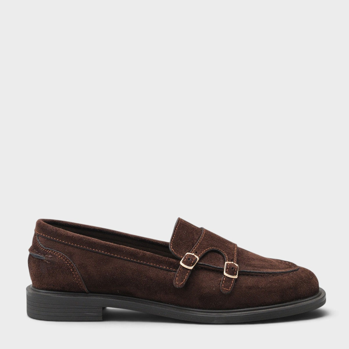 Stephine Çift Tokalı Kadın Loafer Ayakkabı