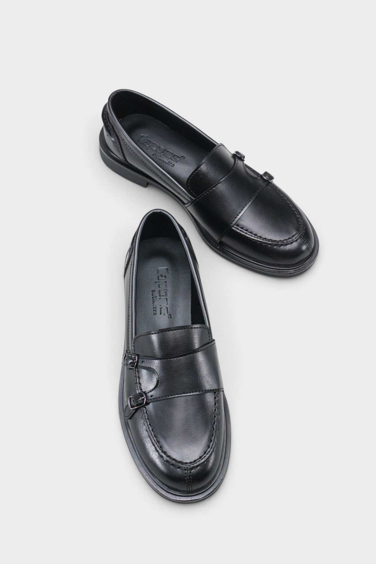 Stephine Çift Tokalı Kadın Loafer Ayakkabı