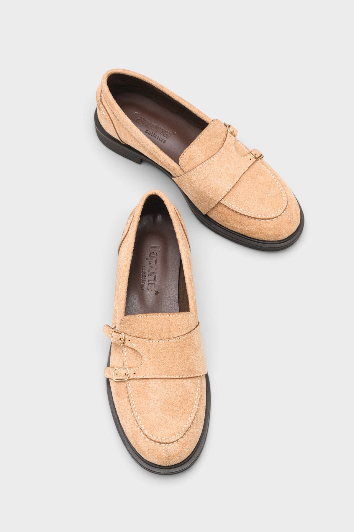 Stephine Çift Tokalı Kadın Loafer Ayakkabı